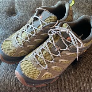Merrell Moab 3 Low, Green and Grey, Mens 13 medium width